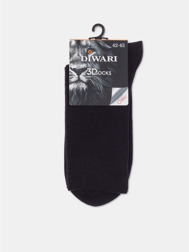 Skarpetki meskie DW 3DSOCKS, r.40-41, 000 czarny - 2