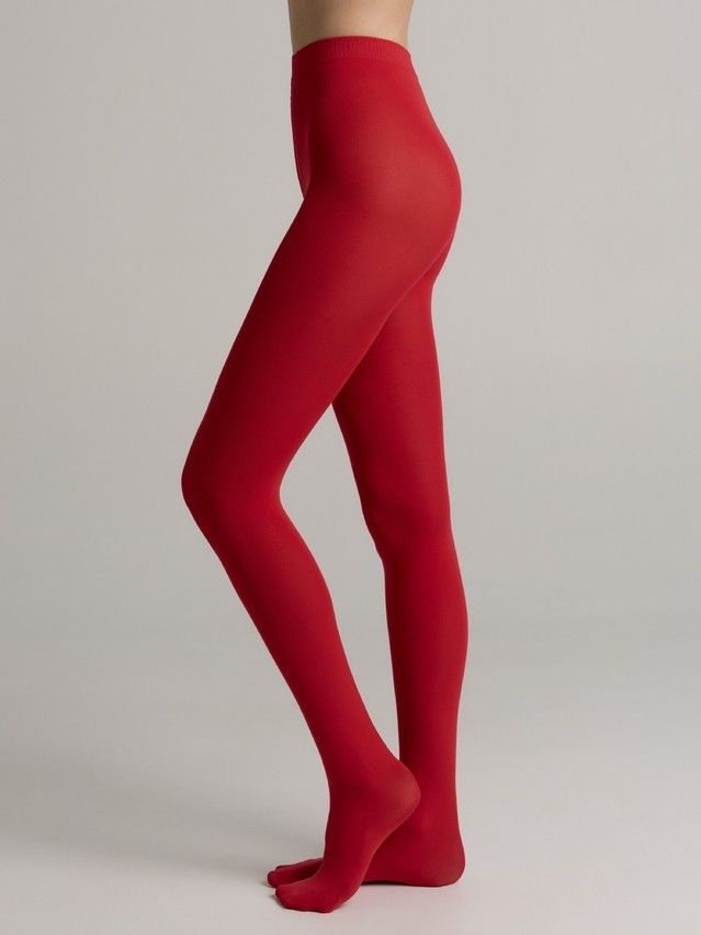 Rajstopy damskie CONTE ELEGANT TRENDY 150,r.2, rosso - 3
