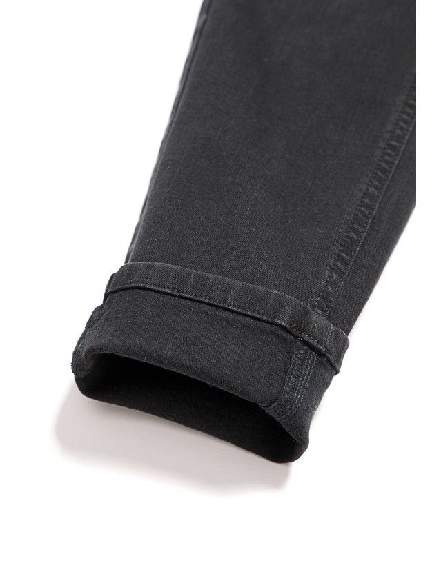 Spodnie jeansowe CONTE ELEGANT CON-100, r.170-102, czarny - 9
