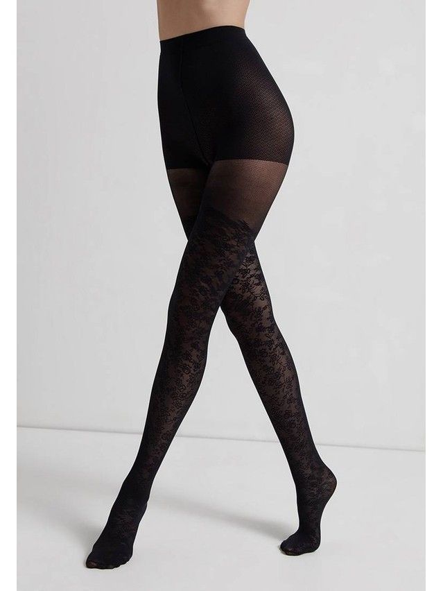Rajstopy damskie CONTE ELEGANT FLIRT, r.2, nero - 2