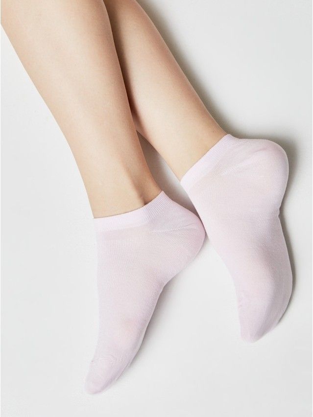 Skarpety damskie wiskozowe ACTIVE (ultrakrótkie, tencel) 15С-77СP, r.23, 079 jasnoróżowy - 7