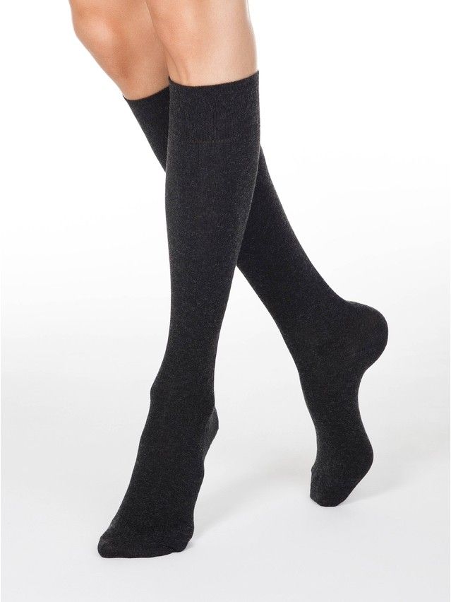 Podkolanówki damskie CONTE ELEGANT FANTASY, r.36-37, 000 grafit - 3