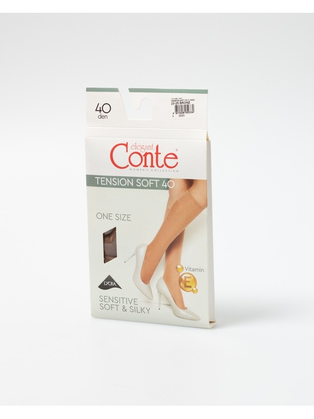 Podkolanówki damskie TENSION SOFT 40 (1 para),r. 23-25, bronz - 8