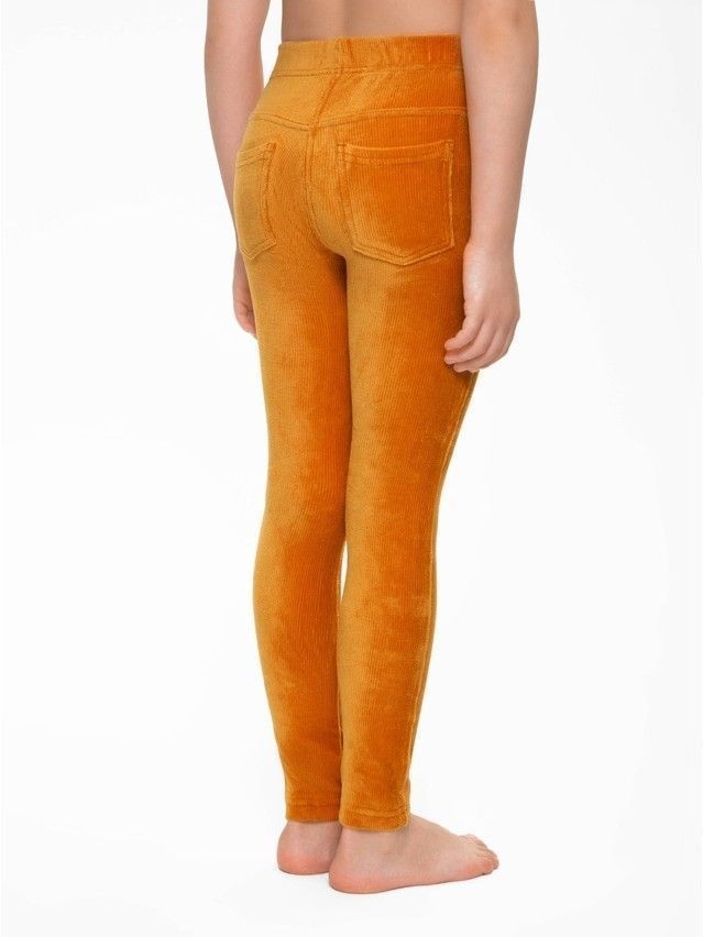 Legginsy dla dziewczynek AVRORA, r.110,116-56, amber - 3