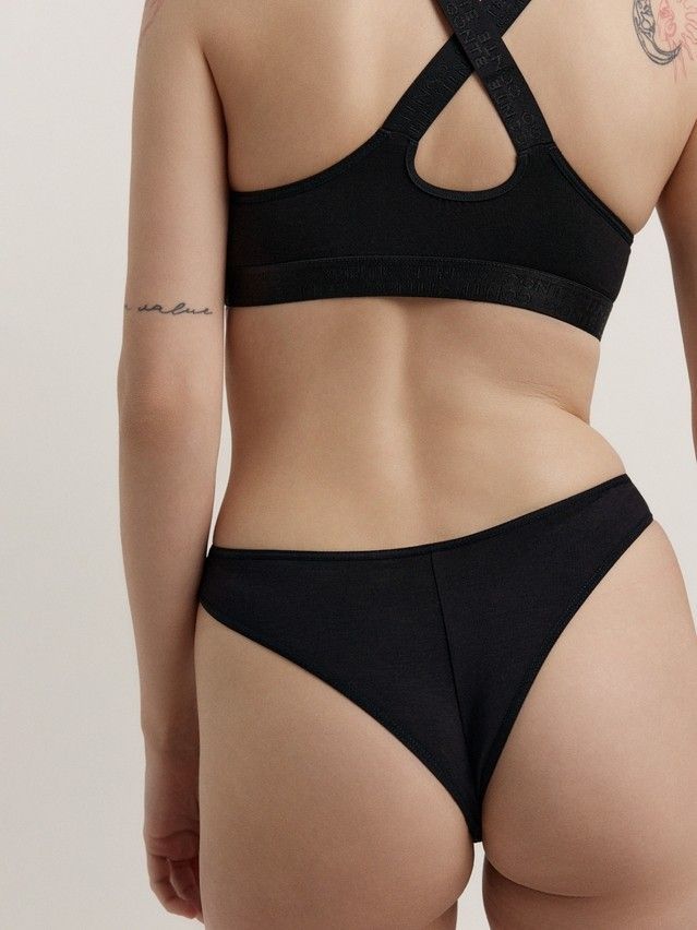 Majtki damskie CONTE ELEGANT FLEXIBLE LBR 2555, r.90/XS, czarny - 2