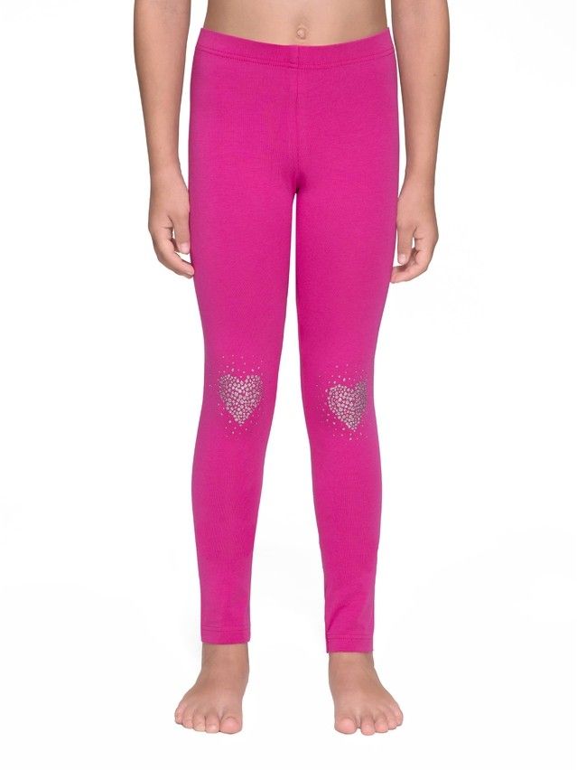 Legginsy dla dziewczynek CONTE ELEGANT JOY, r.110,116-56, fuchsia - 1