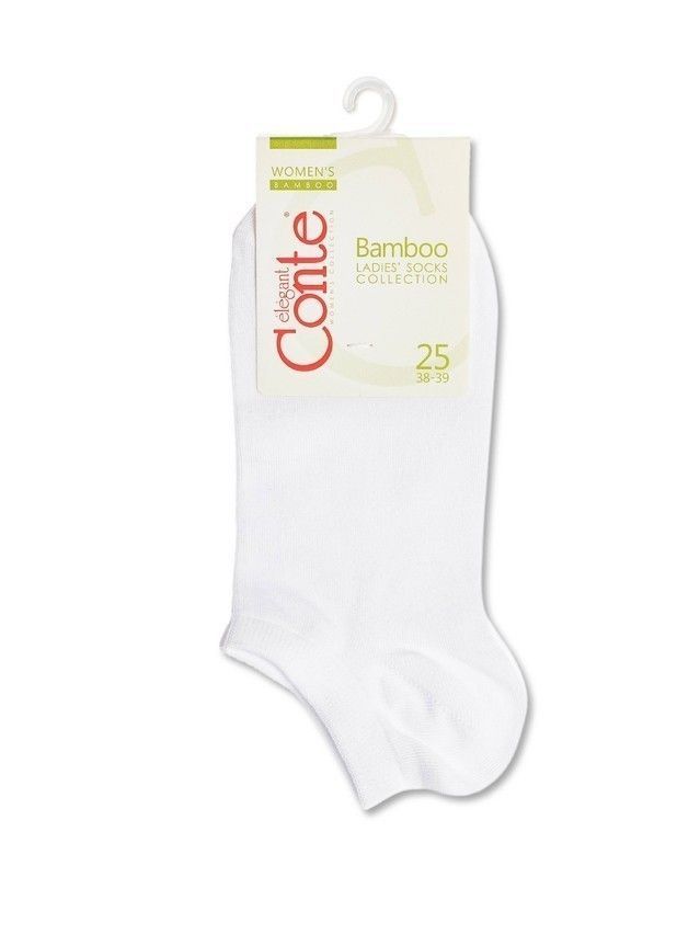 Skarpetki damskie CONTE ELEGANT BAMBOO, r.36-37, 000 biały - 4