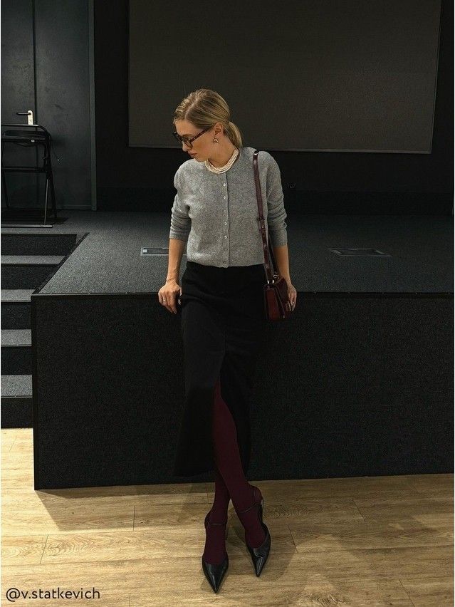 Rajstopy damskie CONTE ELEGANT TRENDY 150, r.2, marsala - 3