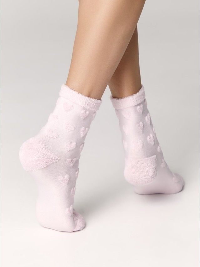 Skarpetki damskie bawełniane CE COMFORT, r.36-37, 549 jasnoróżowy - 2