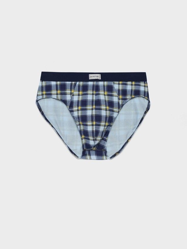 Majtki męskie SHAPE SLIP 815, r.78,82, royal blue-yellow - 1