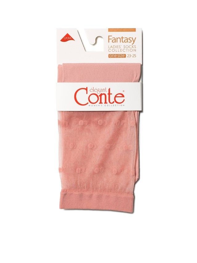 Skarpetki FANTASY 19C-29SP, r. 36-39, dusty rose - 3