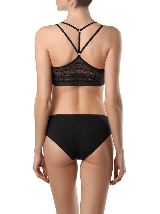 Bustier damskie MACRAMER ART LBE 773, r.170-88, czarny - 6