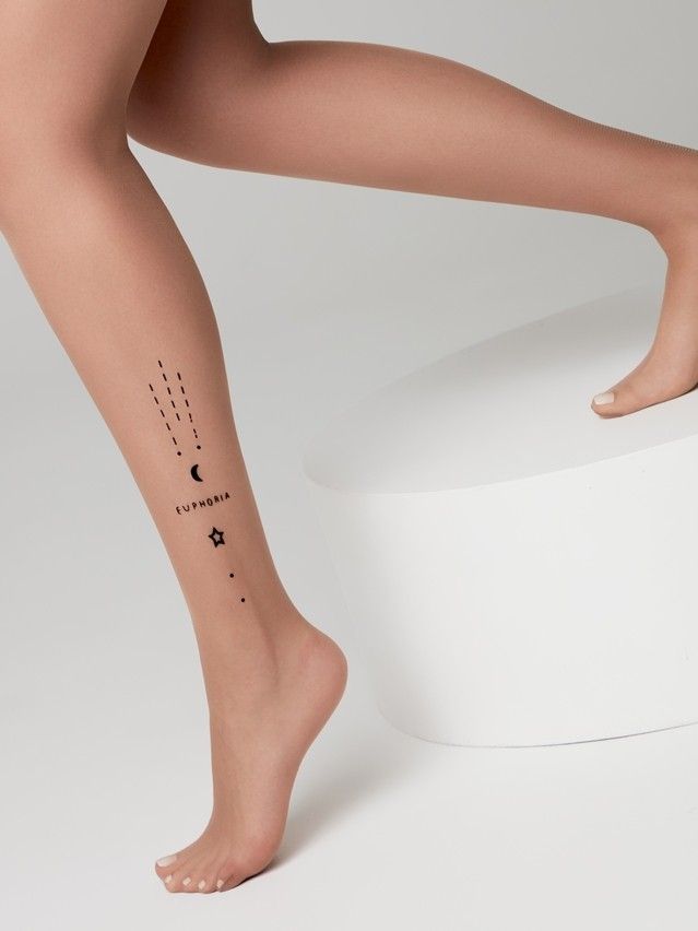 Rajstopy damskie CE FANTASY EUPHORIA, r.3, bronz - 2