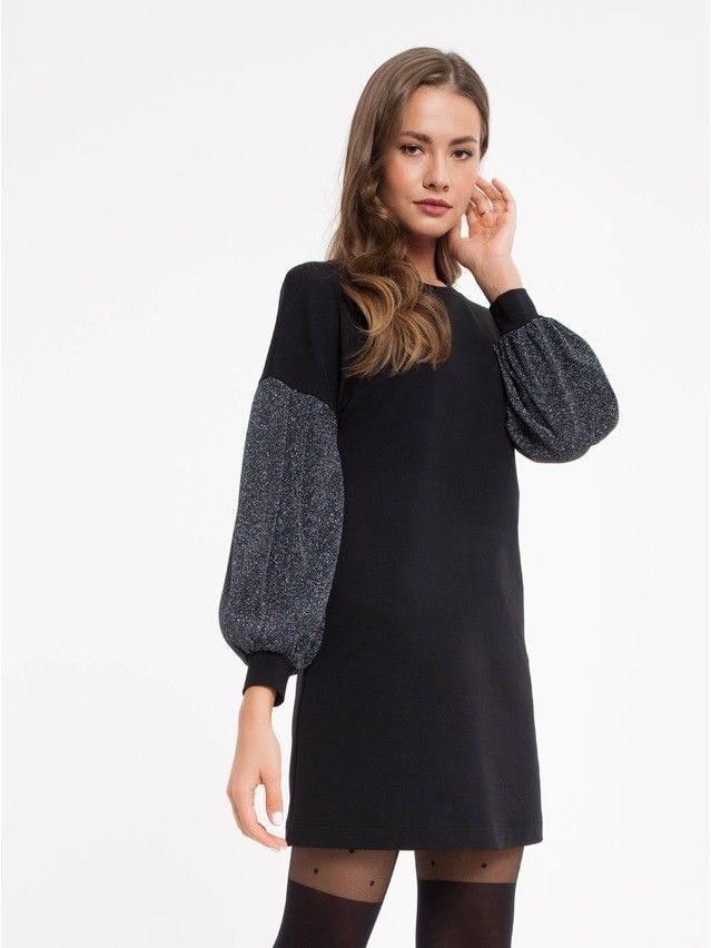 Sukienka damska CONTE ELEGANT LPL 851, r.170-84-90, nero - 1
