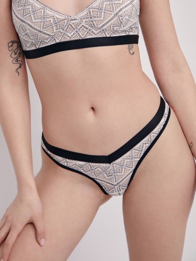 Majtki damskie CE FAIRYTALE LBR 1555, r.102/L, ecru - 1