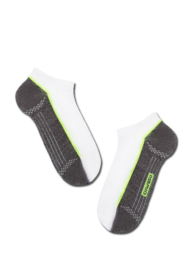 Skarpety męskie ACTIVE (ultra krótkie) 15С-44СP, r. 25, 044 biały-ciemnoszary - 1