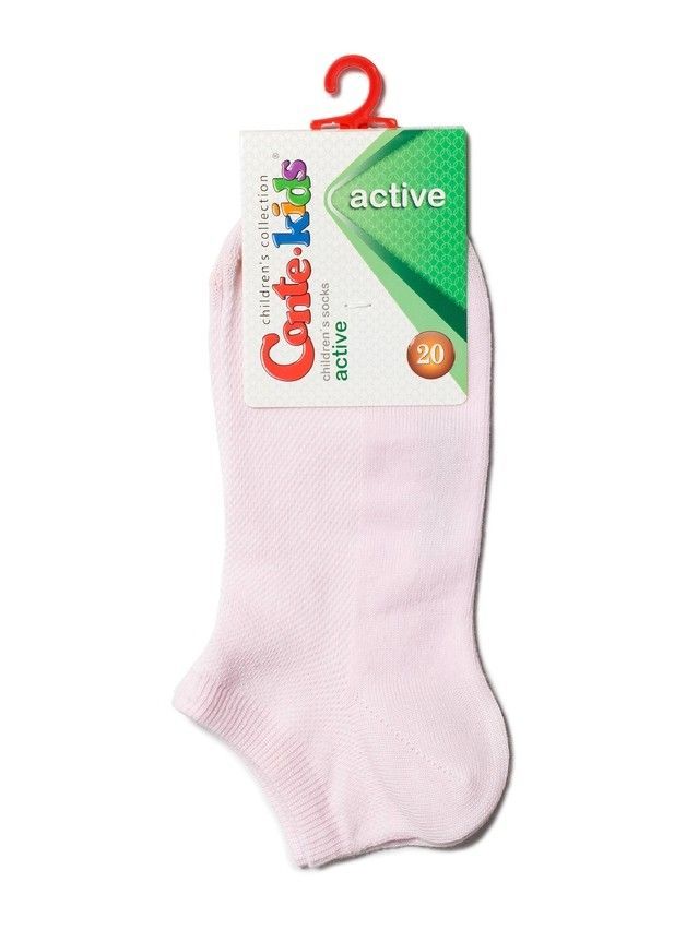 Skarpetki dziecięce ACTIVE (krótkie) 19С-180СП, r.21-23, 484 jasnoróżowy - 3