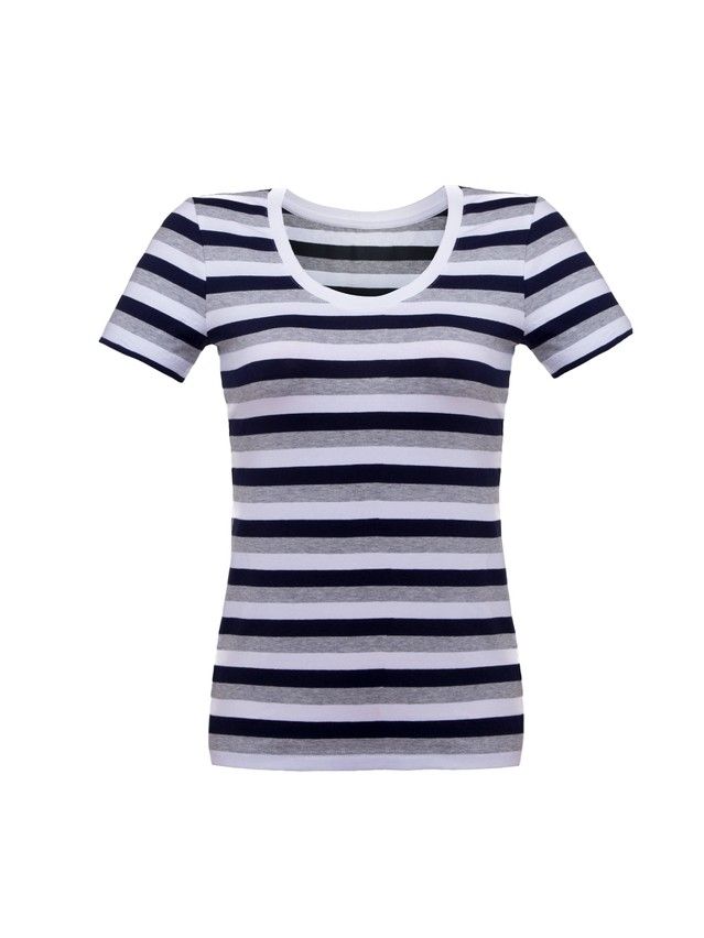 Koszulka damska CELG LD 632, r.158,164-96, grey-dark blue - 1