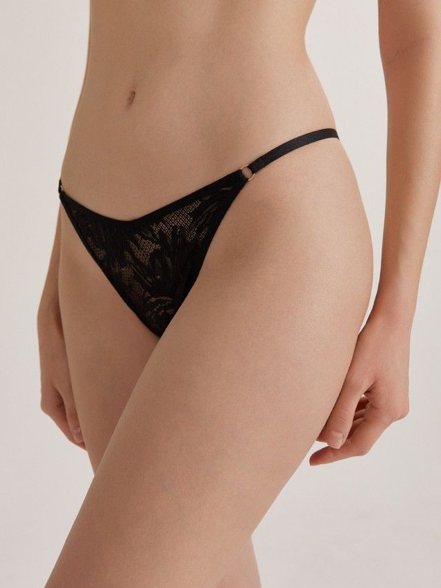 Трусы женские CE MYSTERY GARDEN LTA 3118, р.94, black - 3
