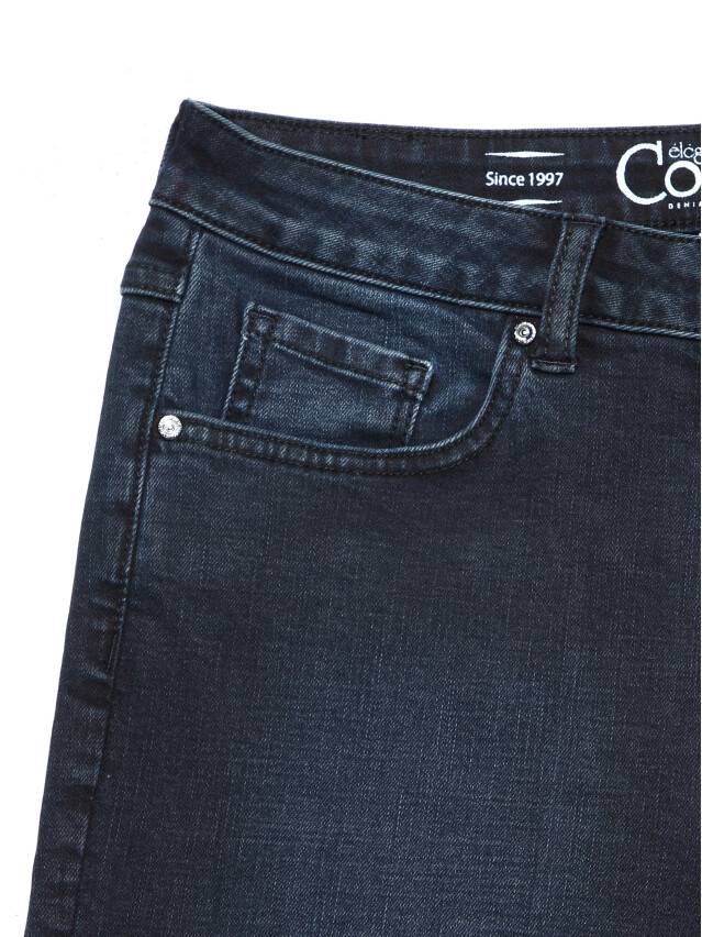 Spodnie damskie CONTE ELEGANT CON-156, r.170-102, blue-black - 5