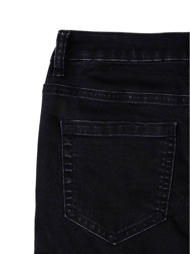 Spodnie denim CONTE ELEGANT CON-57, r.170-94, czarny - 5