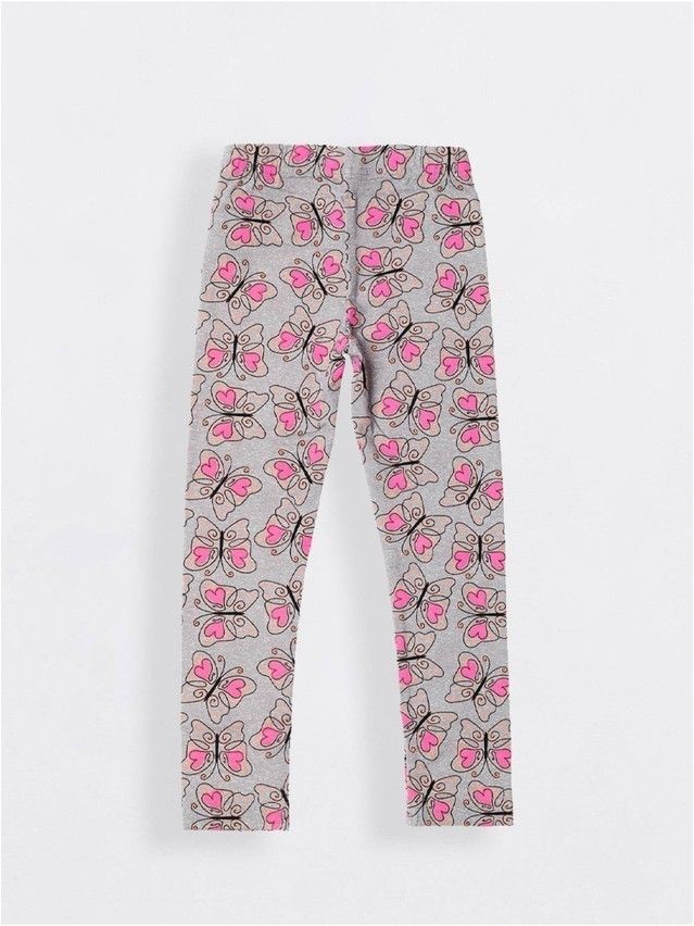 Legginsy dla dziewczynek FLY, r.122,128-64, fumo - 2