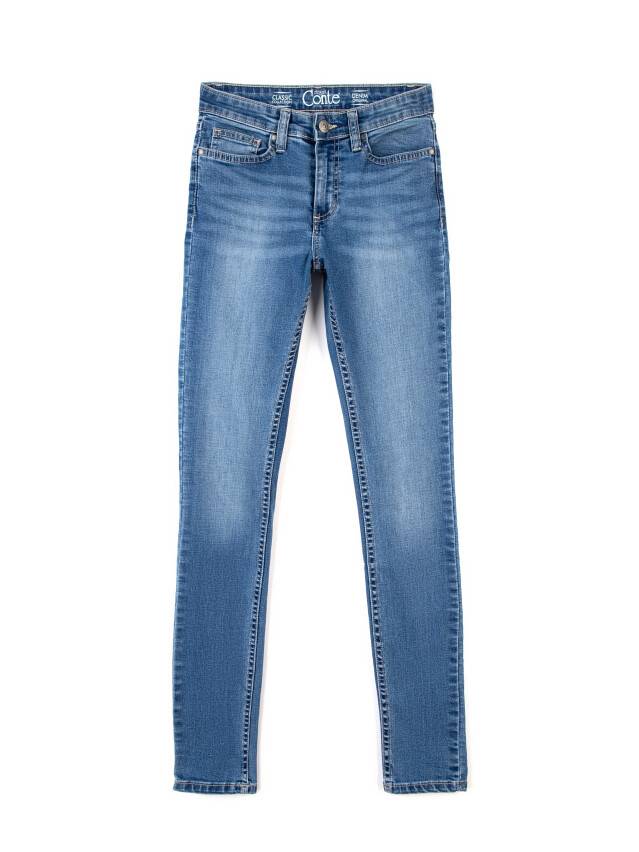 Spodnie jeansowe damskie CONTE ELEGANT CELG 4640/4915L, r.170-102, niebieski - 3