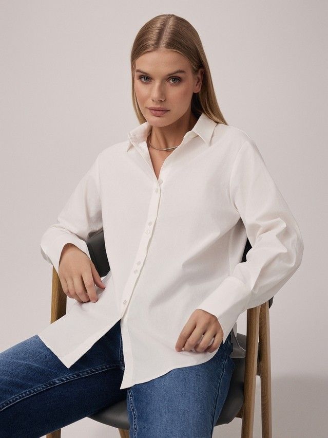 Блузка женская CE LBL 2825, р.170-88-94, off-white - 6