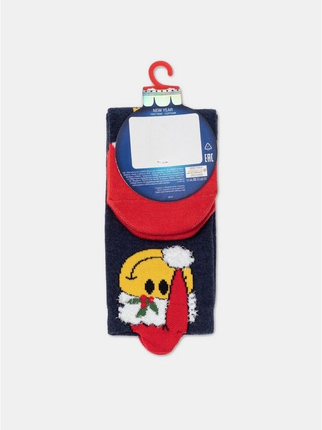Skarpetki dziecięce CONTE-KIDS NEW YEAR, r.17-20, 952 granatowy - 4