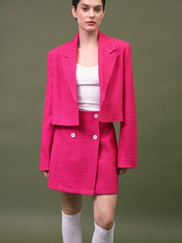 Жакет женский C LJ 3270, р.170-84-90, pink - 7