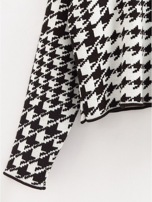 Джемпер женский CE LDK23103 23С-103СП, р.170-92, black-white - 7