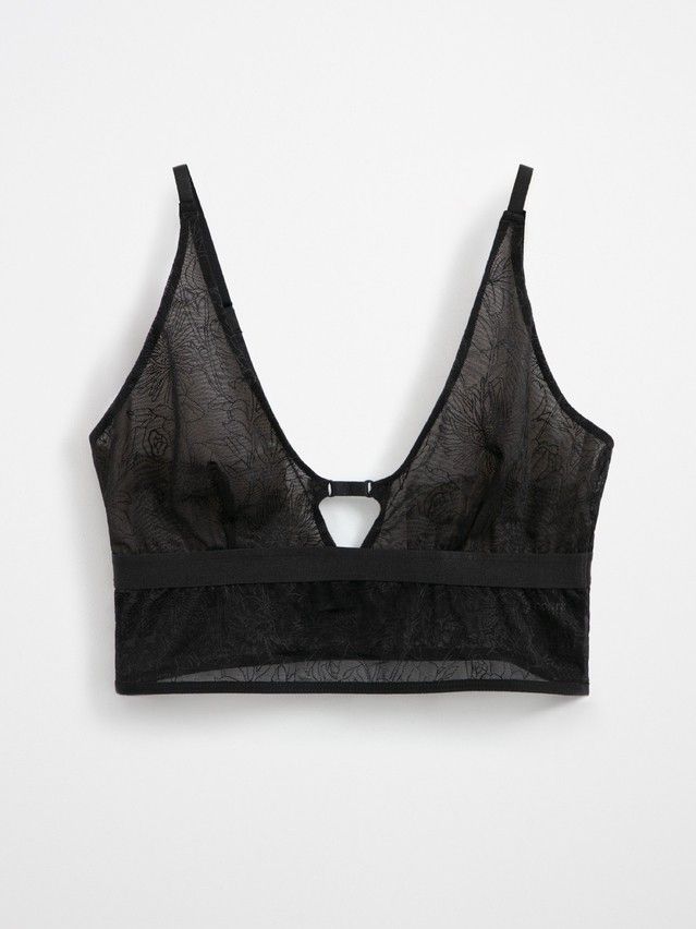 Bustier damski CONTE ELEGANT FLORAL TATTOO LBE 2871, r.170-84/XS, czarny - 4