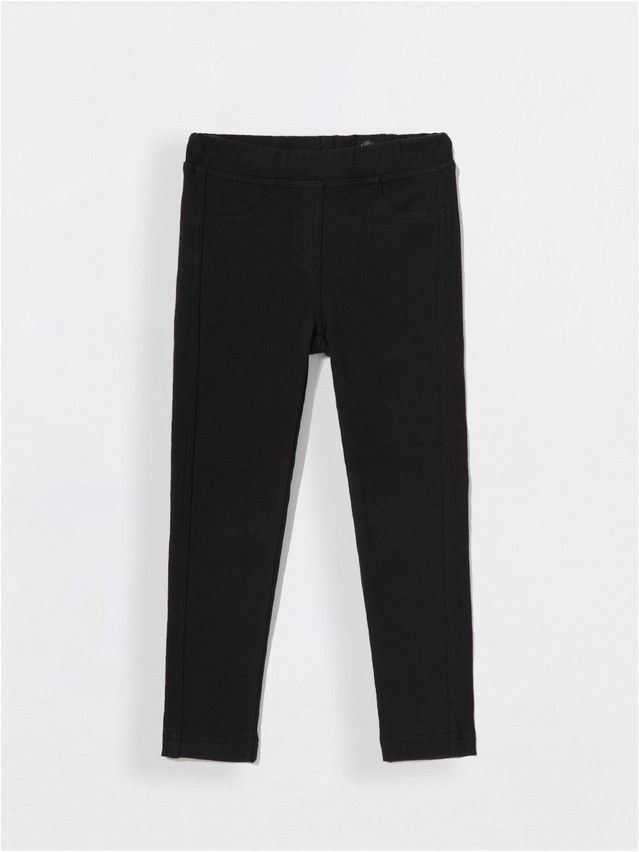 Legginsy dla dziewczynek CONTE ELEGANT BABY BOW, r.110,116-56, nero - 2