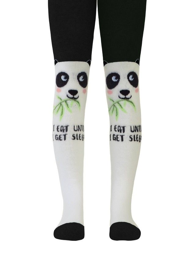Rajstopy dla dzieci CONTE-KIDS SOF-TIKI, r.62-74 (12),531 milky-black - 1