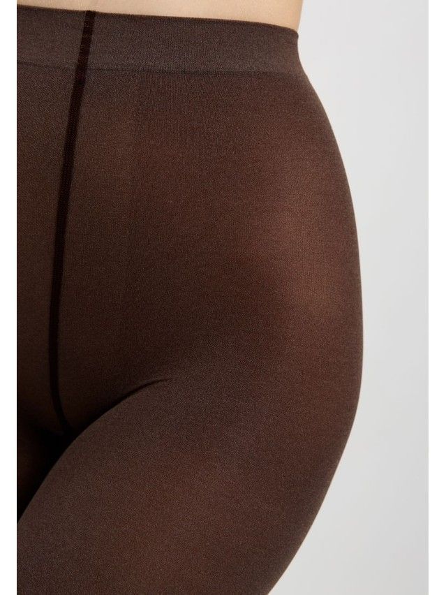 Rajstopy damskie CONTE ELEGANT TRENDY MELANGE, r.2, chocolate - 12