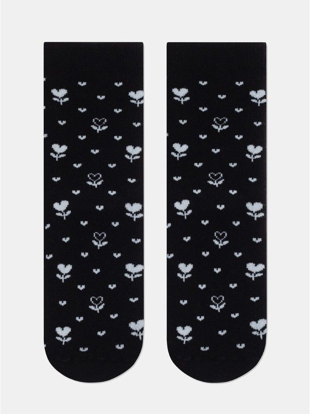 Skarpetki damskie bawełniane CE COMFORT (frotte),r.36-37, 434 czarny - 2