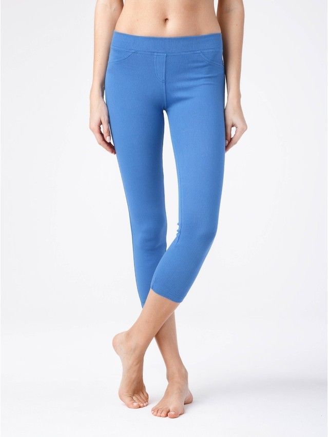 Legginsy Capri, r. 164-94, blue - 1