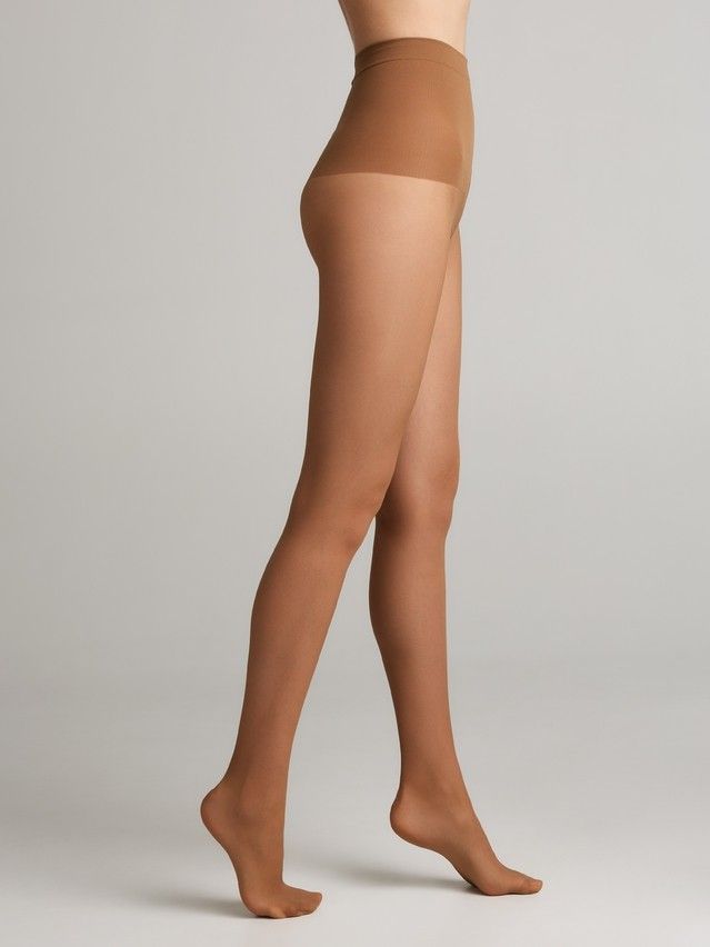 Rajstopy damskie CONTE ELEGANT SLIMFIT 20, r.2, bronz - 2
