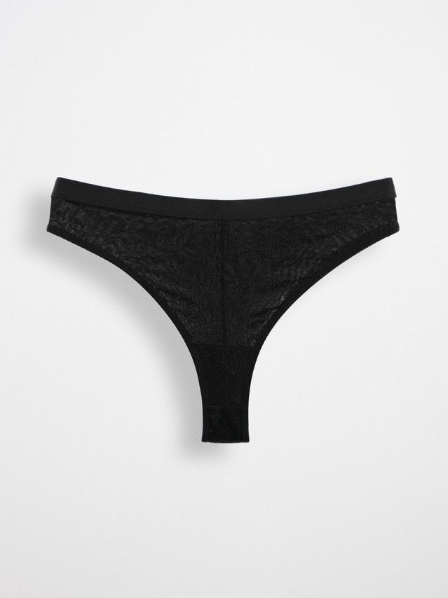 Majtki damskie CE FLORAL TATTOO LBR 2927, r.90/XS, czarny - 5