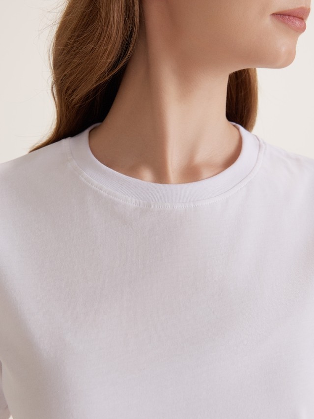 Джемпер жен. CE BASIC COLLECTION LD 5024, р.170-84, white - 5