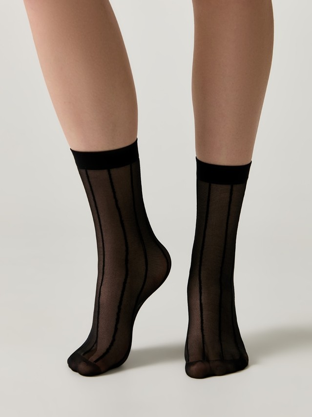 Skarpetki damskie CONTE ELEGANT FANTASY, r.36-39, , nero - 1