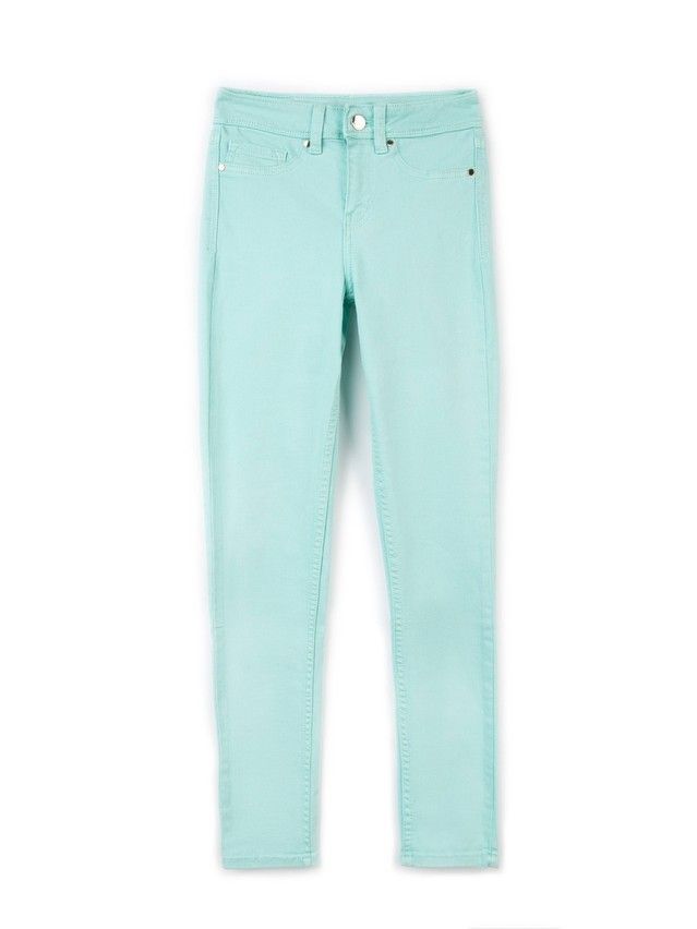 Spodnie denim CONTE ELEGANT CON-38A, r.170-90, aquamarine - 3