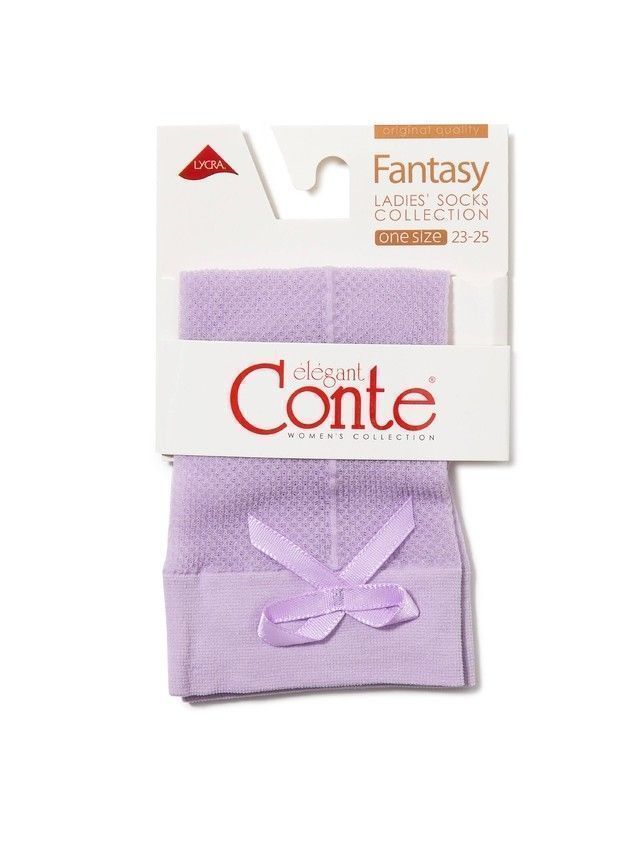 Skarpetki damskie FANTASY 18С-10СП, r.36-39, violet - 4