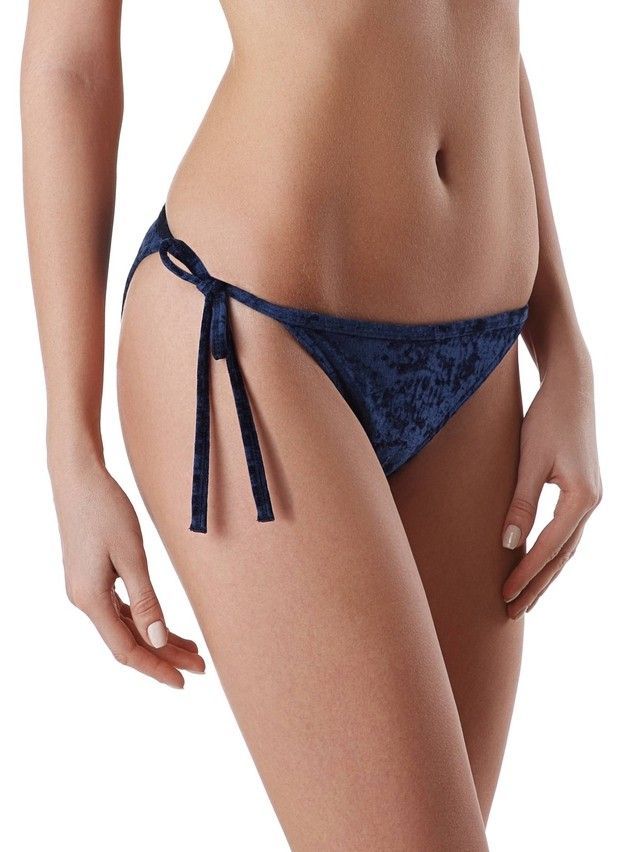 Majtki bikini damskie CONTE ELEGANT BELLA VELVET, r.102, marino - 2
