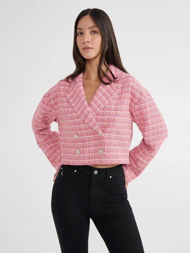 Жакет женский CE LJ 2902 24С-3181ТСП, р.170-88-94, pink - 1