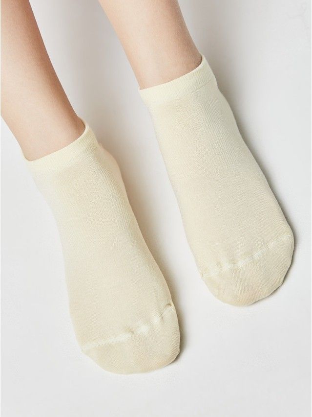 Skarpety damskie wiskozowe ACTIVE (ultrakrótkie, tencel) 15С-77СP, r.23, 079 kremowy - 6