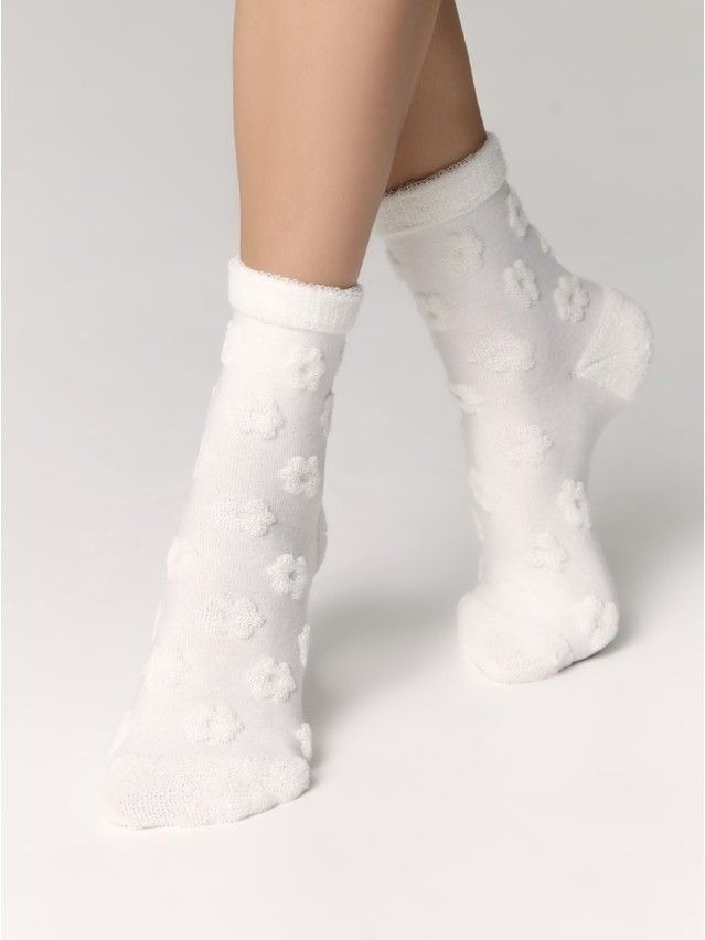 Skarpetki damskie bawełniane CE COMFORT, r.36-37, 548 mleczny - 2