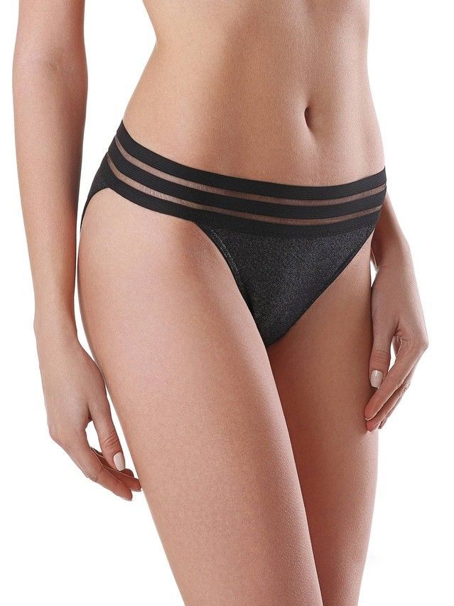 Majtki tanga damskie CONTE ELEGANT ELLIE, r.102, czarny - 2
