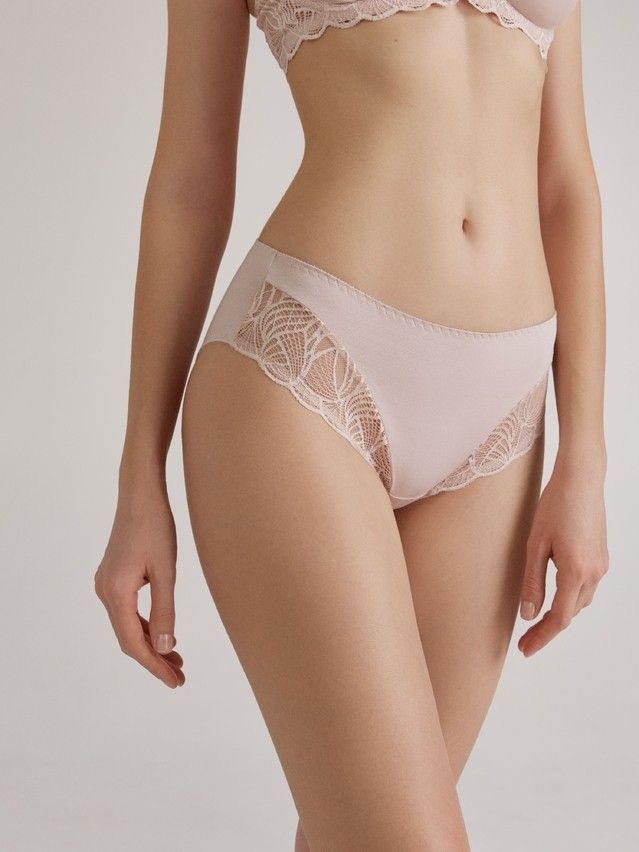 Majtki damskie CONTE ELEGANT AURA RP3180, r.102/L, srebrna piwonia - 1