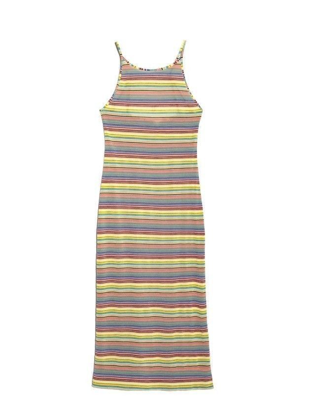 Sukienka damska CONTE ELEGANT LPL 922-1, r.170-84-90, yellow stripes - 4